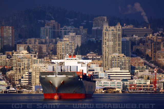 North Vancouver, Burrard inlet, Port of Vancouver