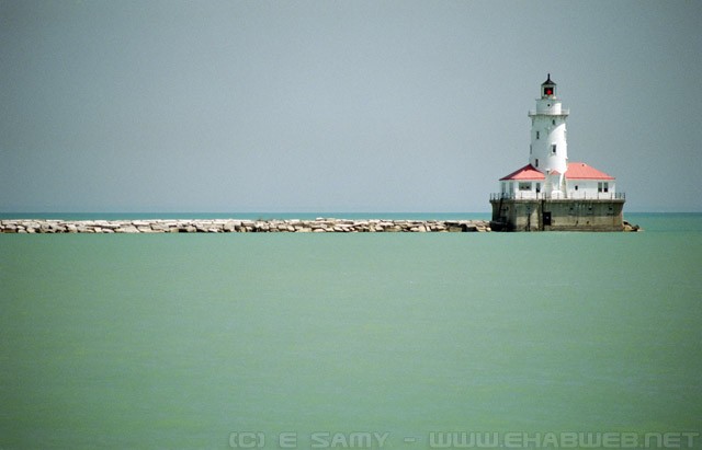 Lighthouse on Lake Michigan - Chicago