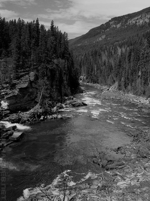 Black and White River