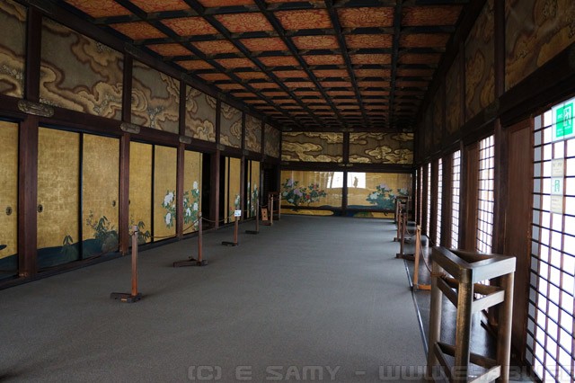 Nijo Castle - Inside Ninomaru palace