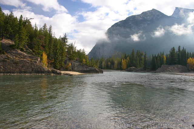 Bow River - Banff - Alberta