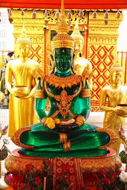 Green Emerald Buddha - Doi Suthep - Chiang Mai