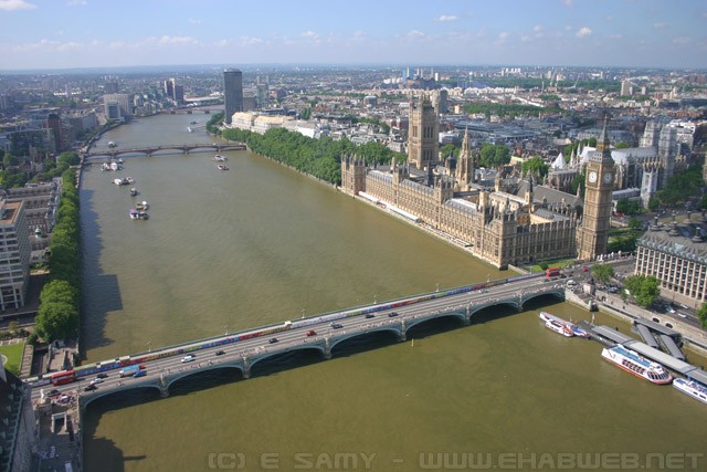 Westminster London, River Thames