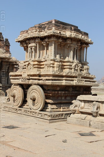 Stone Chariot - Vittala temple - Hampi - ವಿಠ್ಠಲ