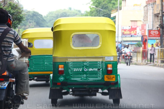 Auto Rickshaw - Bangalore Street Scenes
