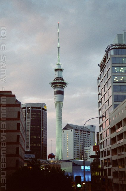 Auckland sky tower - New Zealand