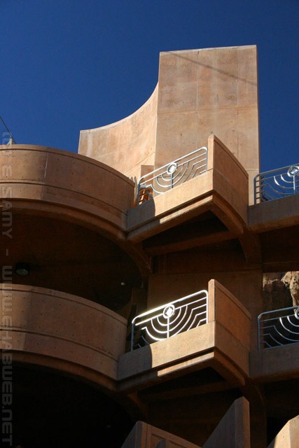 Hoover Dam Parking lot Architecture