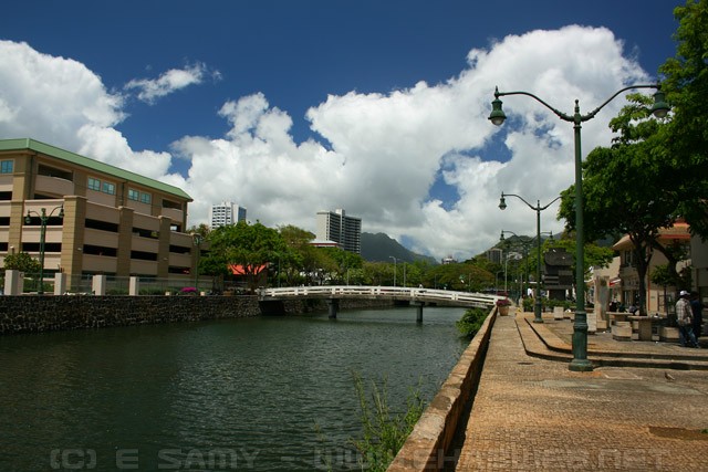 Chinatown canal - Honolulu - Hawaii