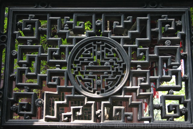 Chinese Window Decoration - Yuyuan garden - 豫园