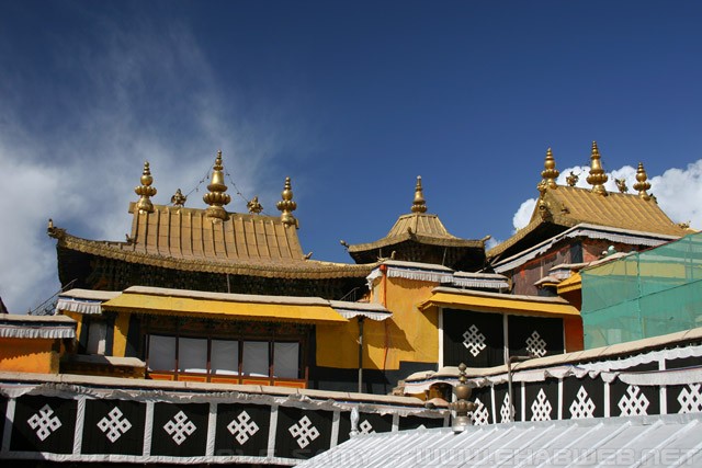 Roof - Potala Palace - པོ་ཏ་ལ - 布达拉宫