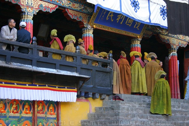 Yellow Sect Monks - Tashilhunpo Monastery - བཀྲ་ཤིས་ལྷུན་པོ་ - 扎什伦布寺