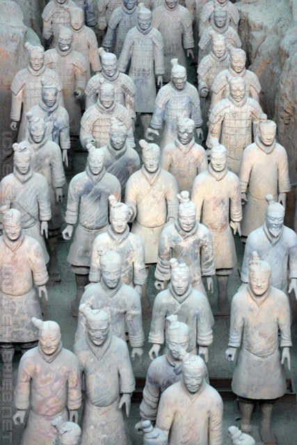Terracotta Army statues - Xian - 兵马俑
