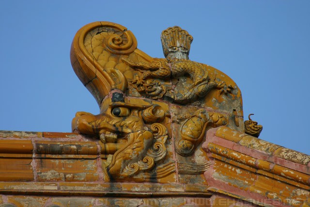 Roof Details - Forbidden City - Beijing - 故宫