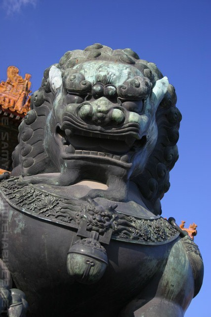 Gilded Lion - Forbidden City - Beijing - 故宫