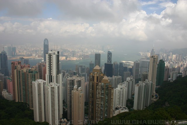 Hong Kong as seen from Victoria Peak