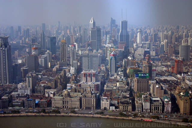Shanghai from Oriental Pearl Tower - 上海