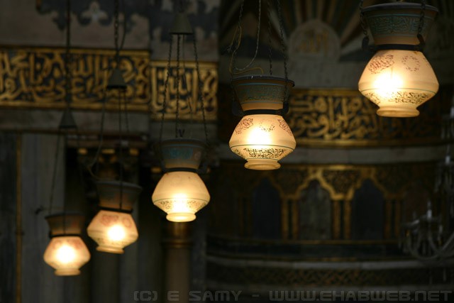 Islamic Style lamps - Sultan Hassan Mosque - مسجد السلطان حسن