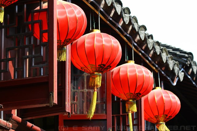 Chinese Lanterns - Qibao - 七寶