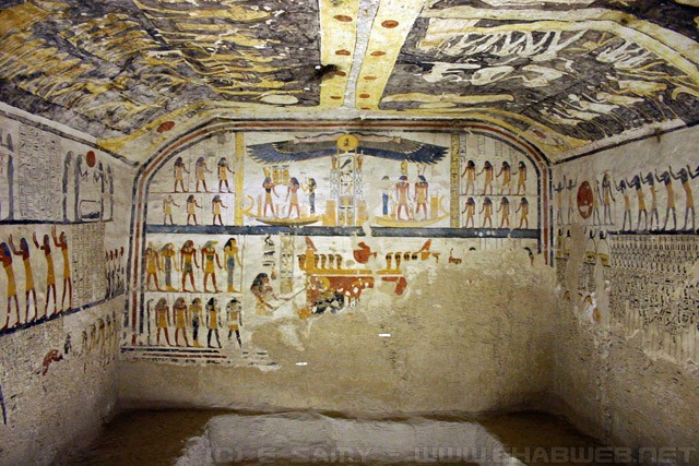 Tomb of Rameses IX - KV6 - Valley of the kings - Luxor - مقبرة رمسيس التاسع - وادي الملوك - الأقصر