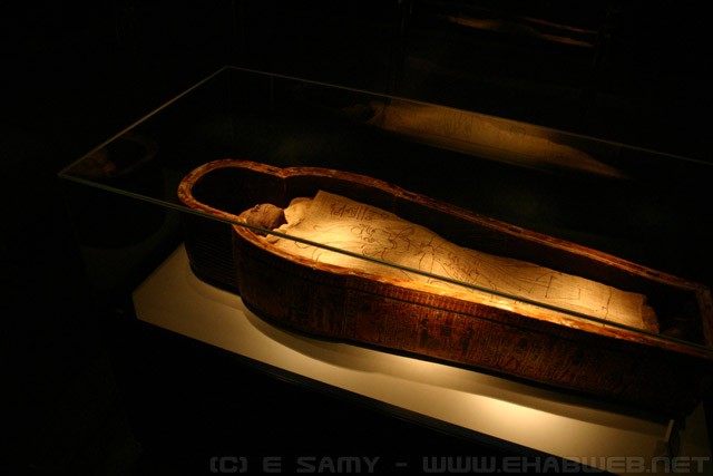 Mummy of Masaharta - Mummification museum - Luxor - متحف التحنيط - الأقصر