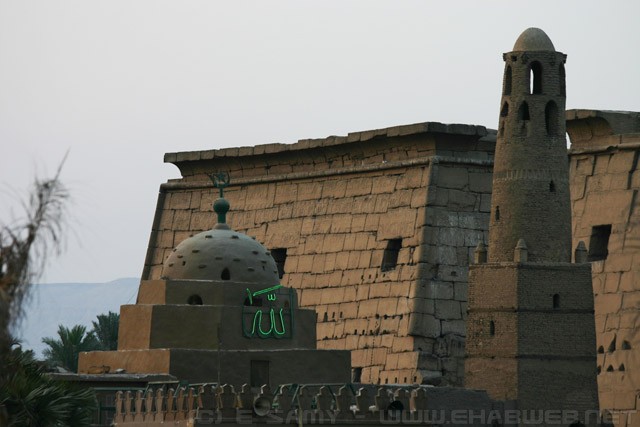 Minaret - Abu el-Haggag mosque - Luxor Temple - معبد الأقصر