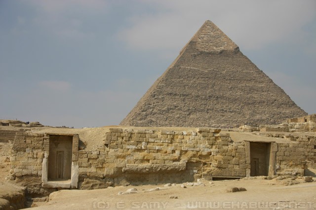 Pyramid of Khafre at Giza - هرم خفرع