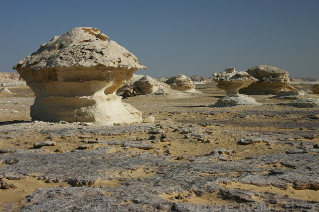 Chalk Formations - White Desert - الصحراء البيضاء