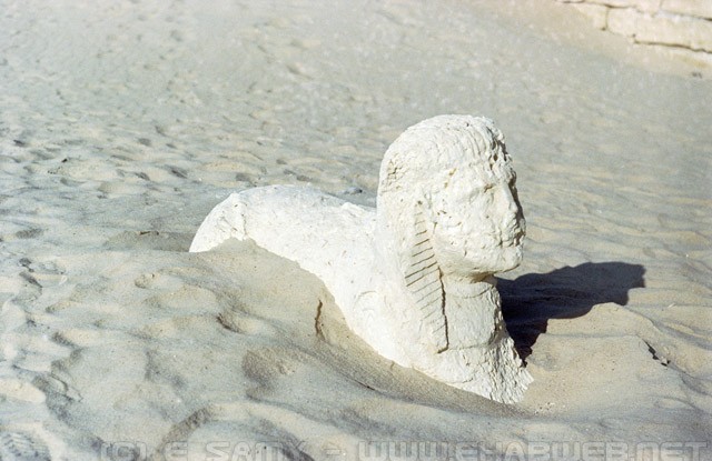 Sphinx - Madinet Madi - Narmouthis - Fayoum - Egypt