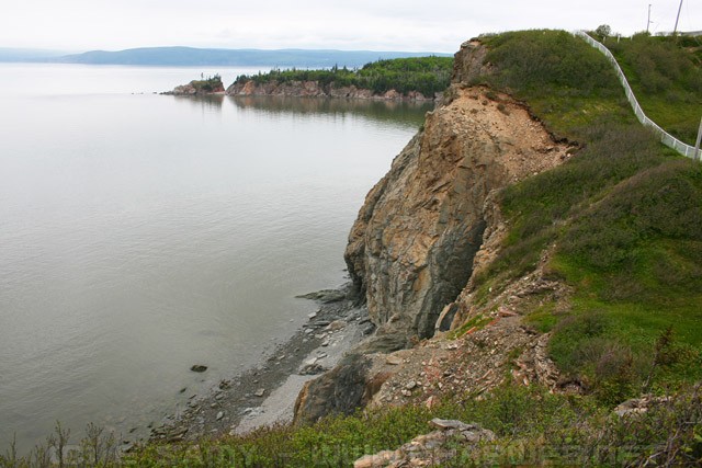 Cliffs on the Bay of Fundy - New Brunswick