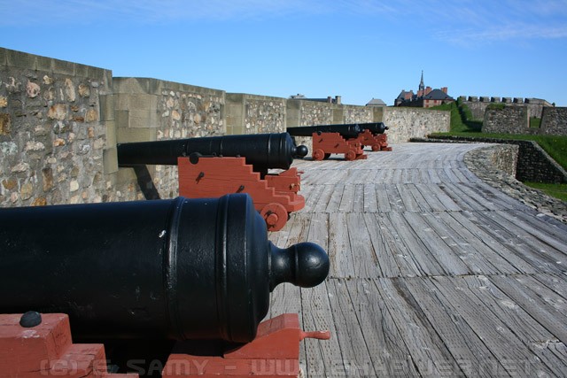 Cannons Louisbourg fortress - Nova Scotia