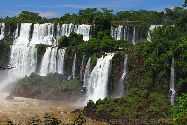 Gpeque Bernabe Mendez Fall - Adán y Eva Fall - Iguazu Falls