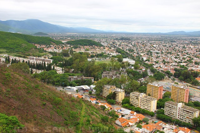 View of Salta from Cerro San Bernardo hill
