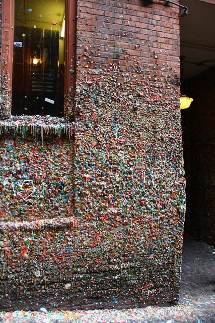 Gum Wall - Post Alley - Seattle