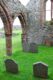 Graves in Peel Castle